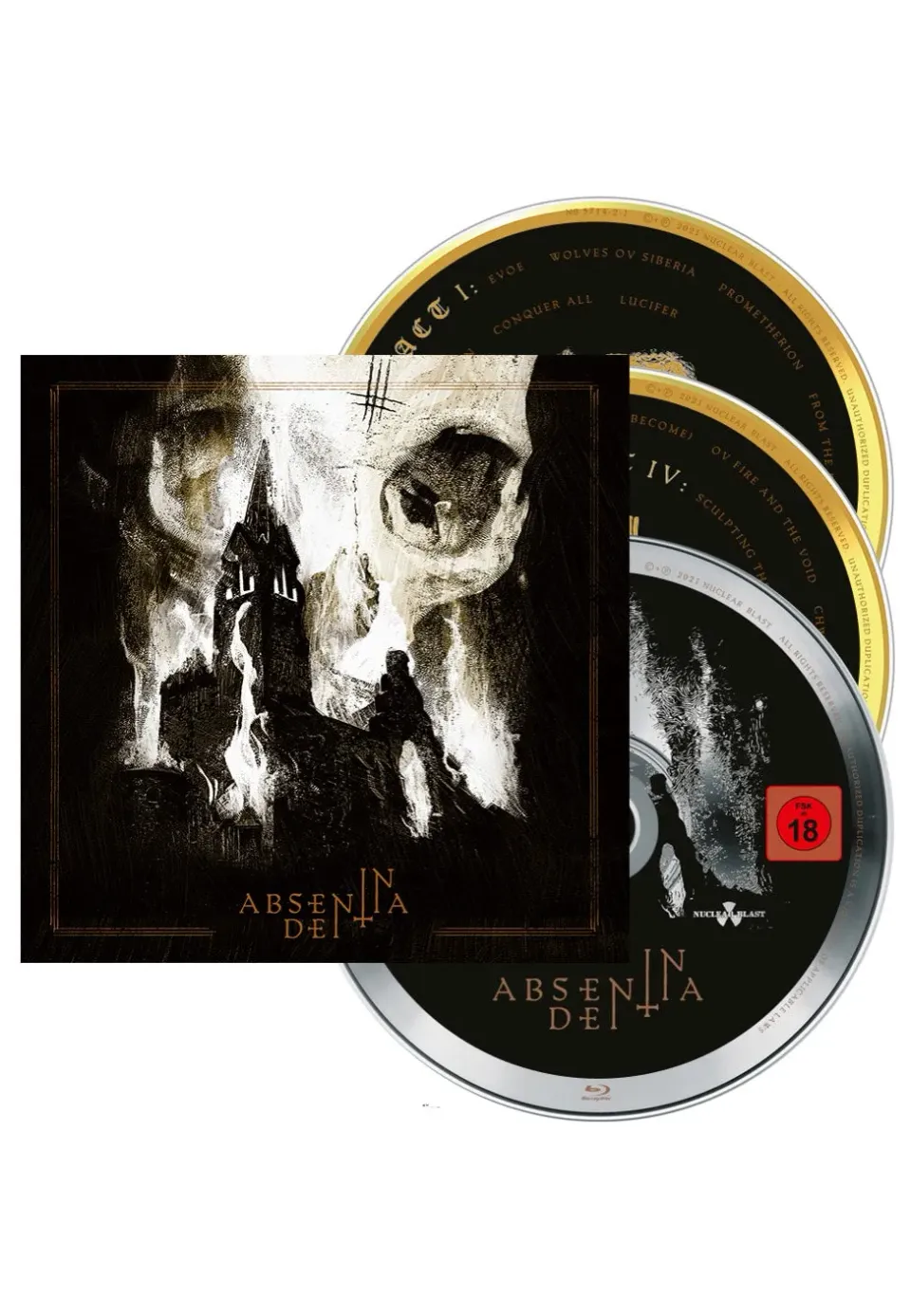 Impericon In Absetia Dei Mediabook 2CD+Blu-ray FSK 18