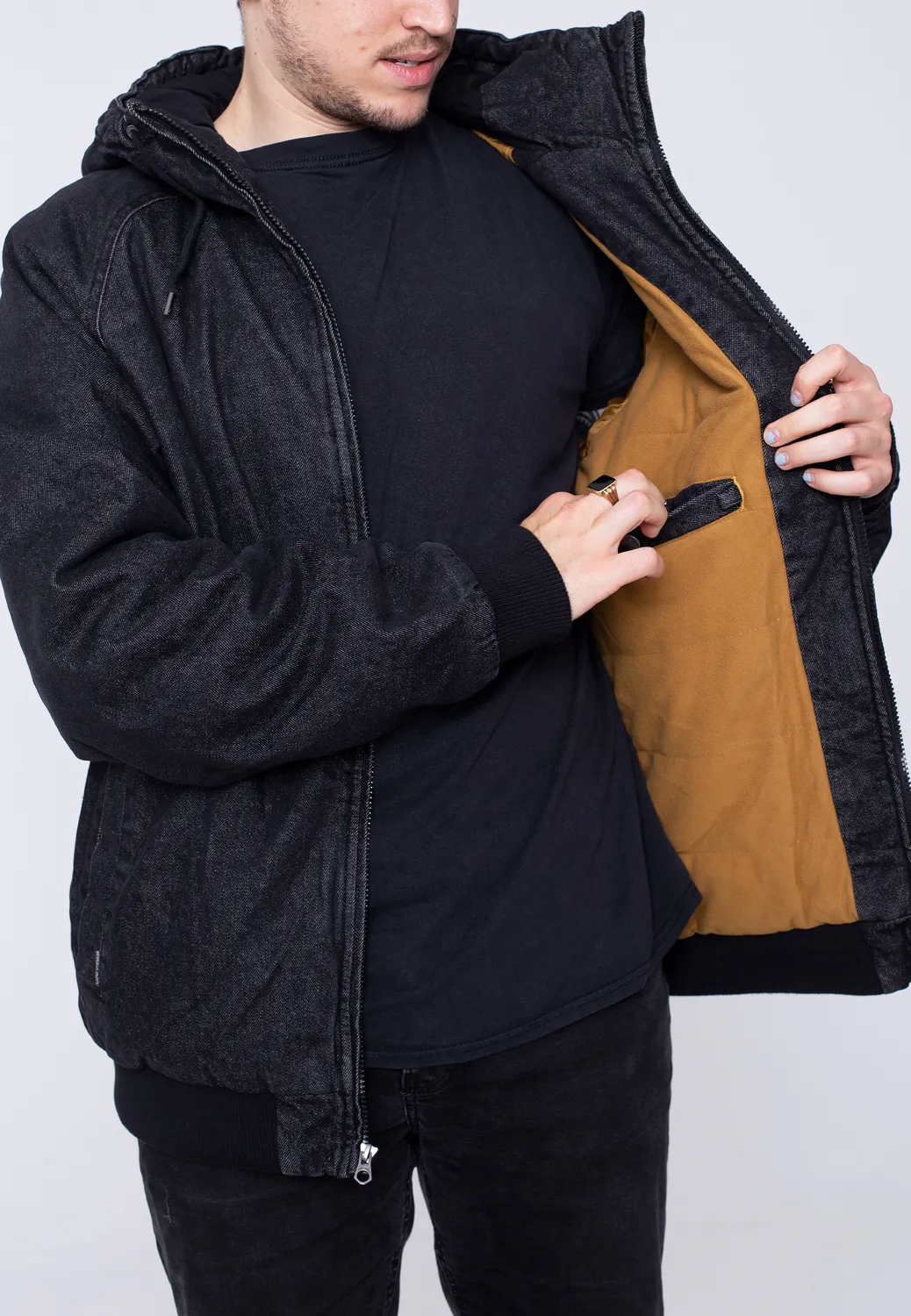 Impericon Hernan Coaster Black Jacke schwarz Winter