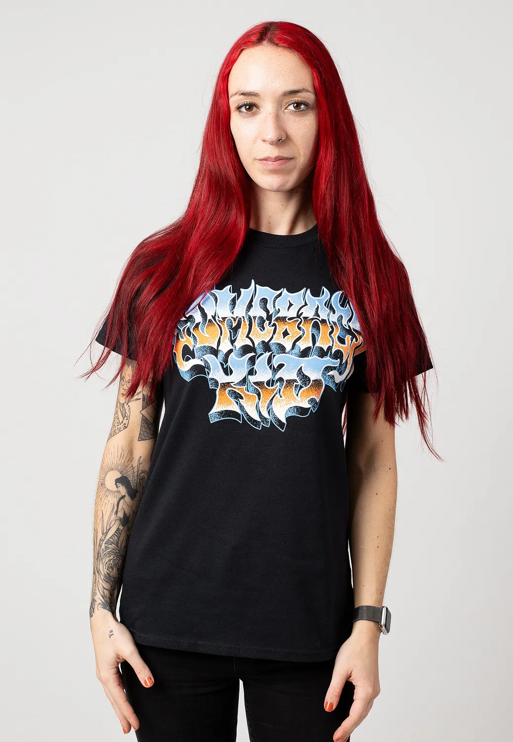 Impericon Glass Metal T-Shirt Schwarz Unisex