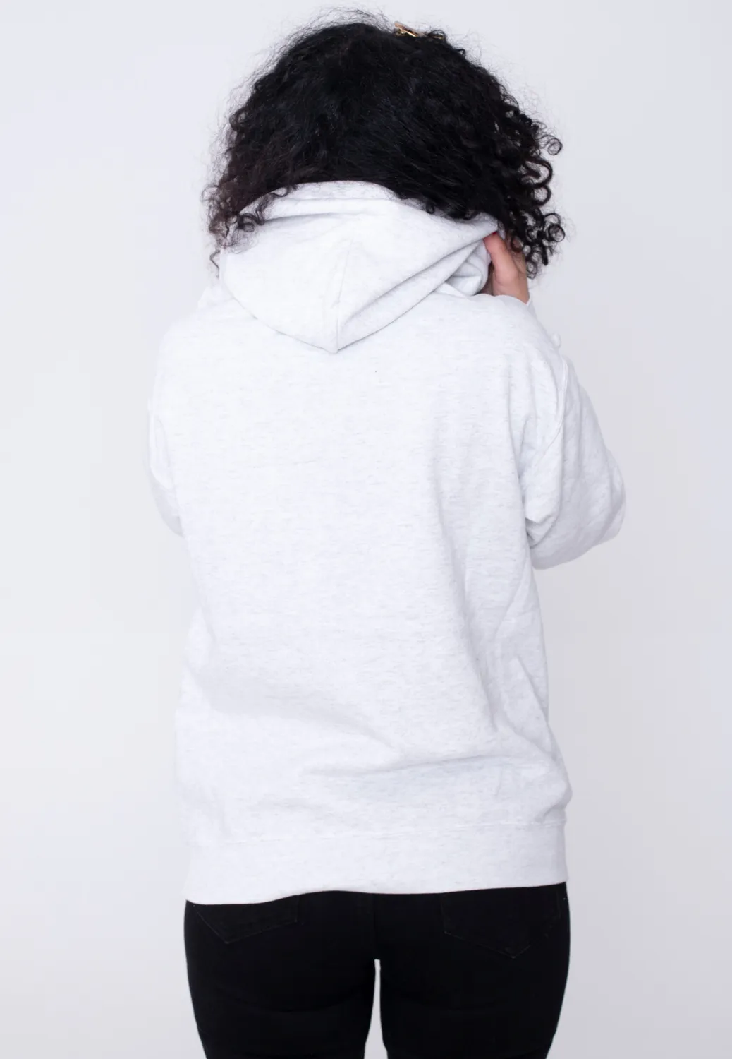 Impericon Blood Drip Ash Hoodie Grau