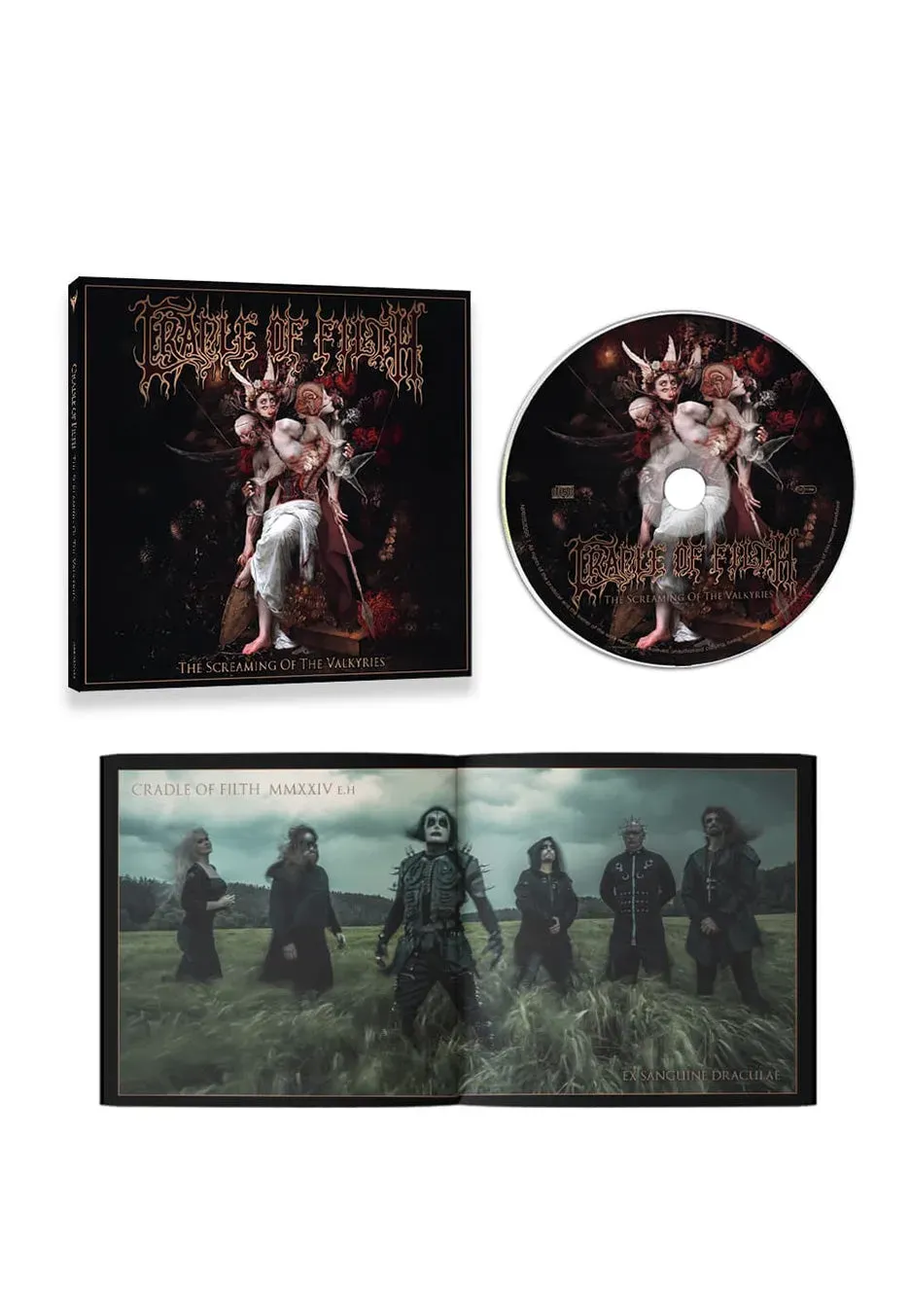 Cradle Of Filth Screaming Valkyries Digi-CD Gothic