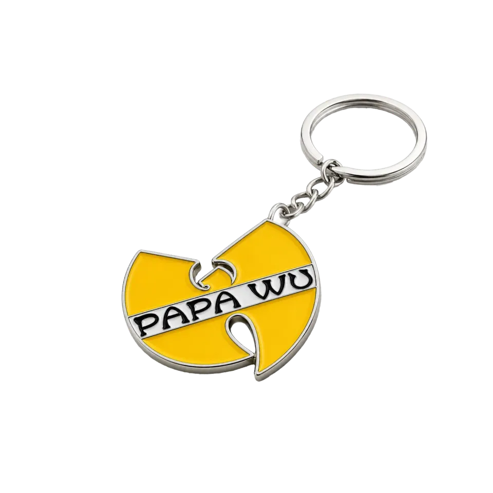 Wu-Tang Papa Wu Schlüsselanhänger Soft-Emaille einseitig