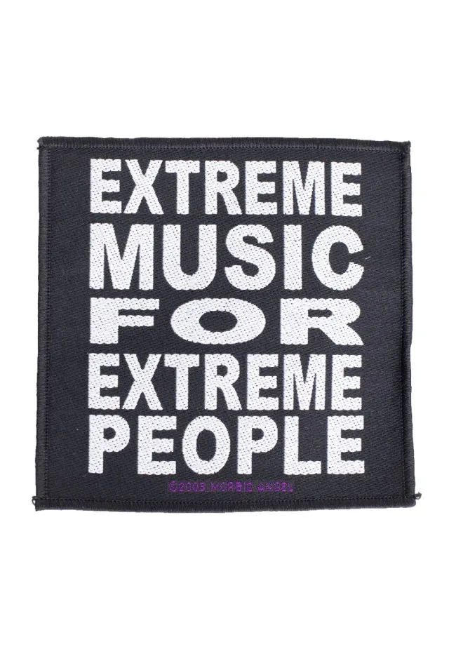 Impericon Extreme Music Aufnäher schwarz Onesize