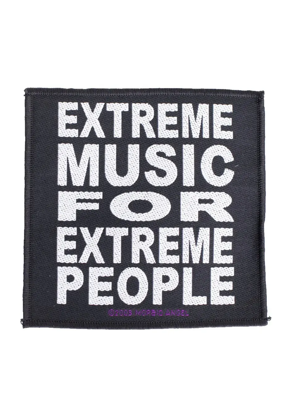 Impericon Extreme Music Aufnäher schwarz Onesize