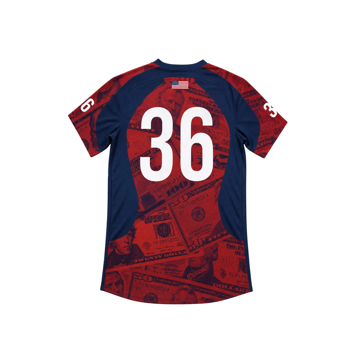 Wu-Tang C.R.E.A.M. Team USA Trikot Jersey 36