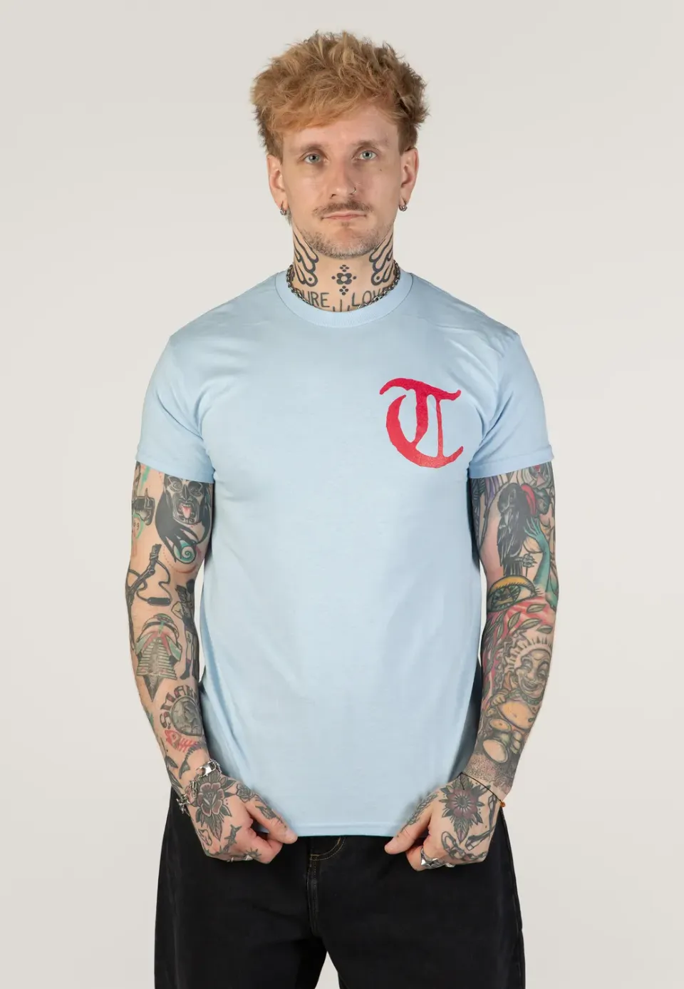 Terror KOTF Light Blue T-Shirt Hardcore Unisex