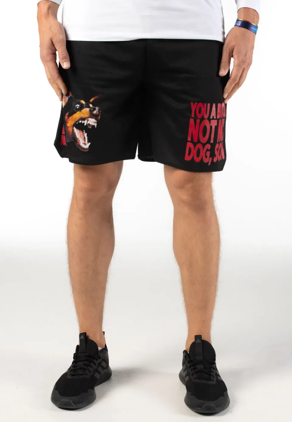 Not My Dog Shorts schwarz Relaxed Fit