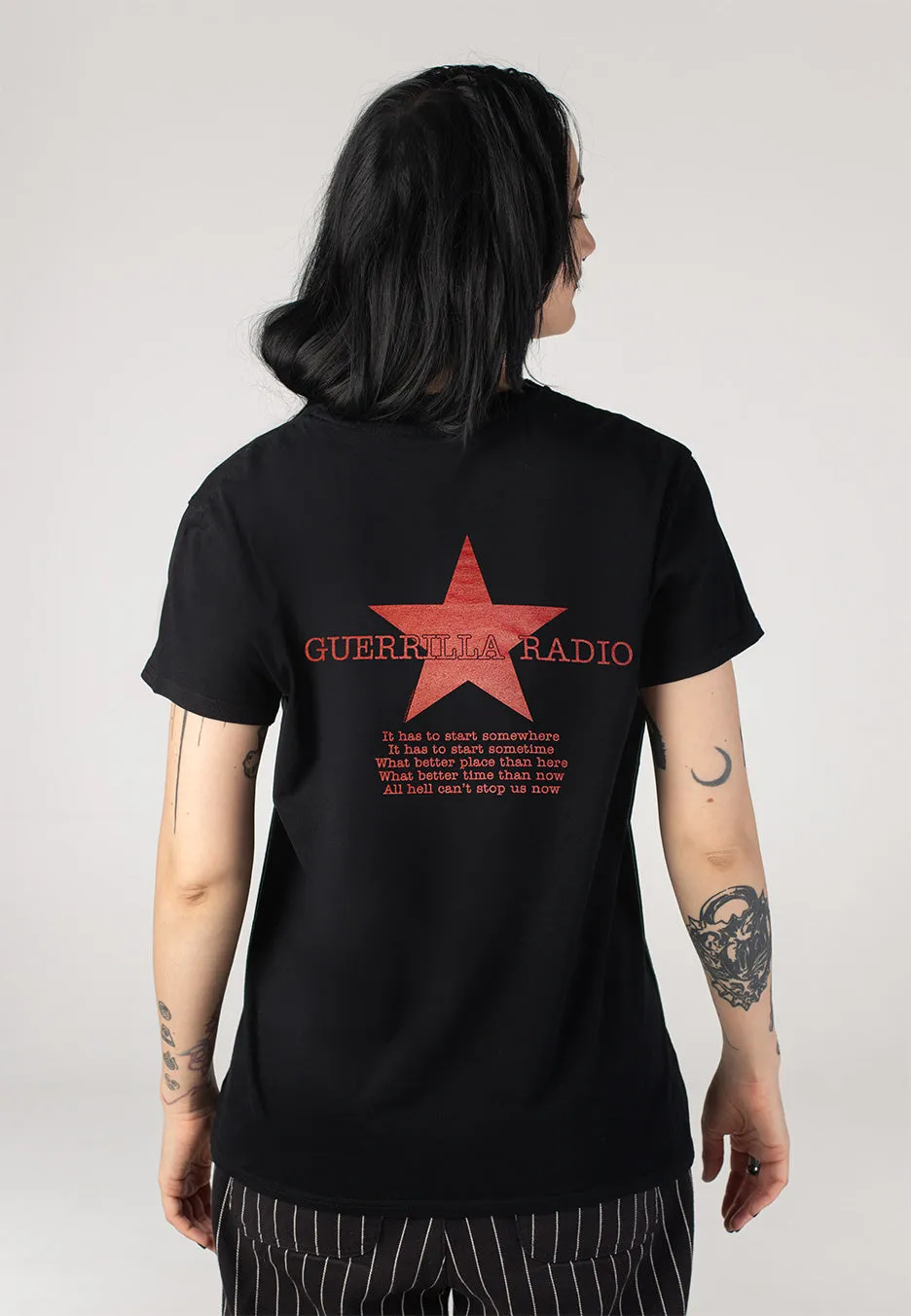 Impericon Guerrilla Radio T-Shirt schwarz Jersey