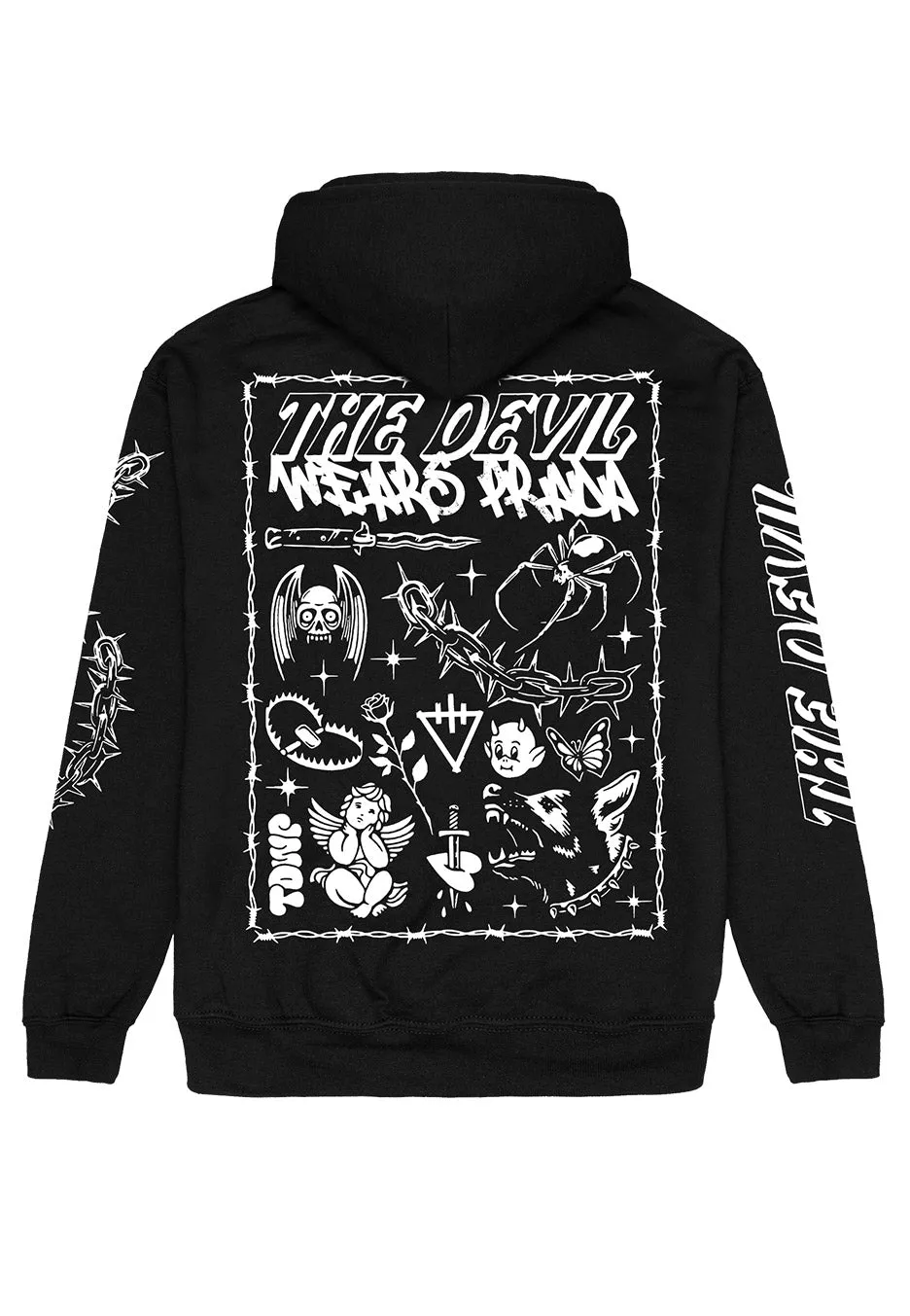 Impericon Flash Hoodie schwarz Unisex