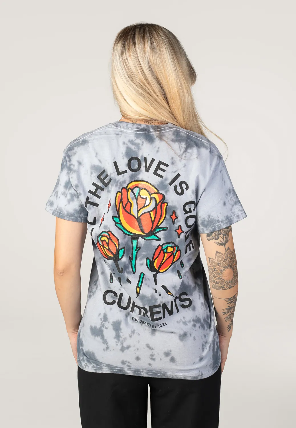 Impericon Love Is Gone Flowers Tie Dye T-Shirt