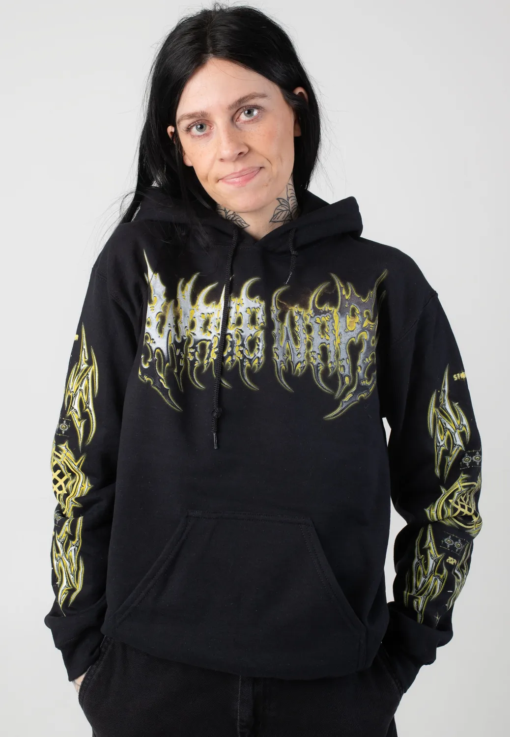 Impericon Chrome Blade Hoodie schwarz Unisex