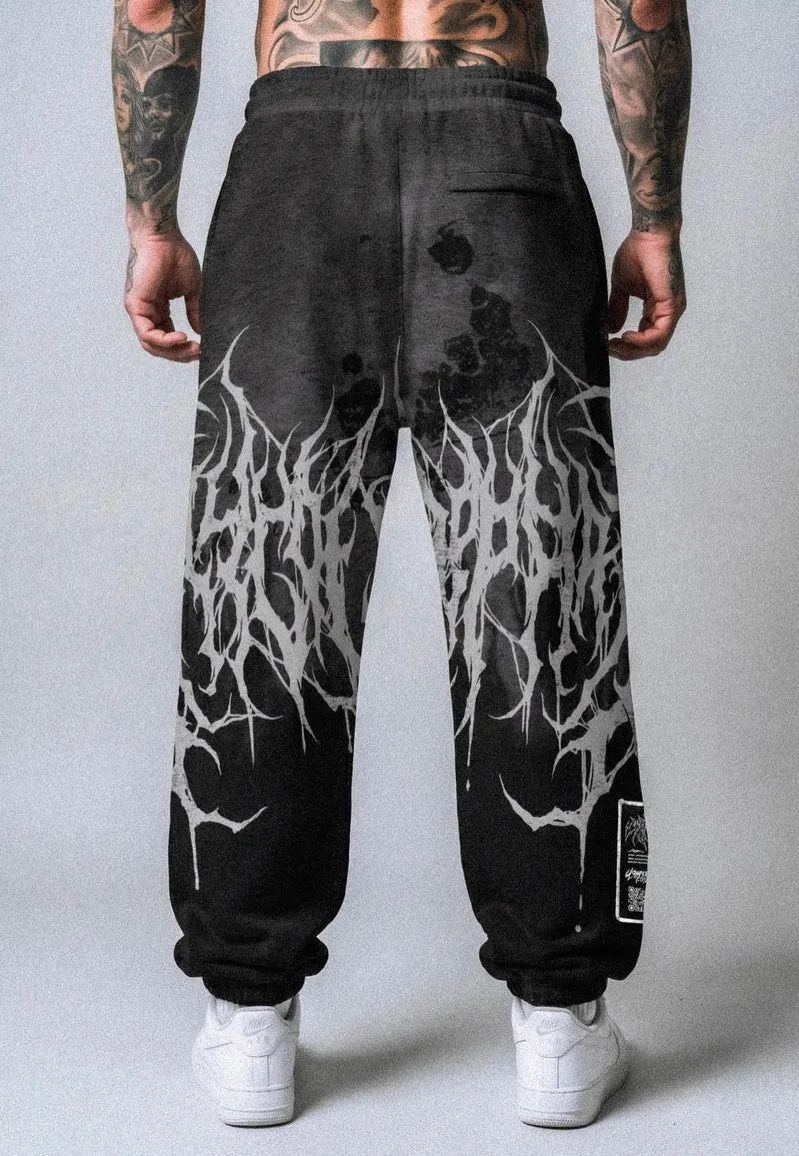 Impericon Reign Of Blood Grey Dye Jogginghose Relaxed Fit