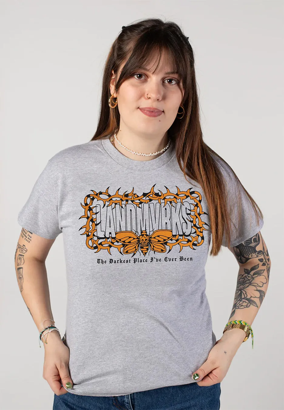 The Darkest Place Ashgrey T-Shirt grau Unisex S-3XL