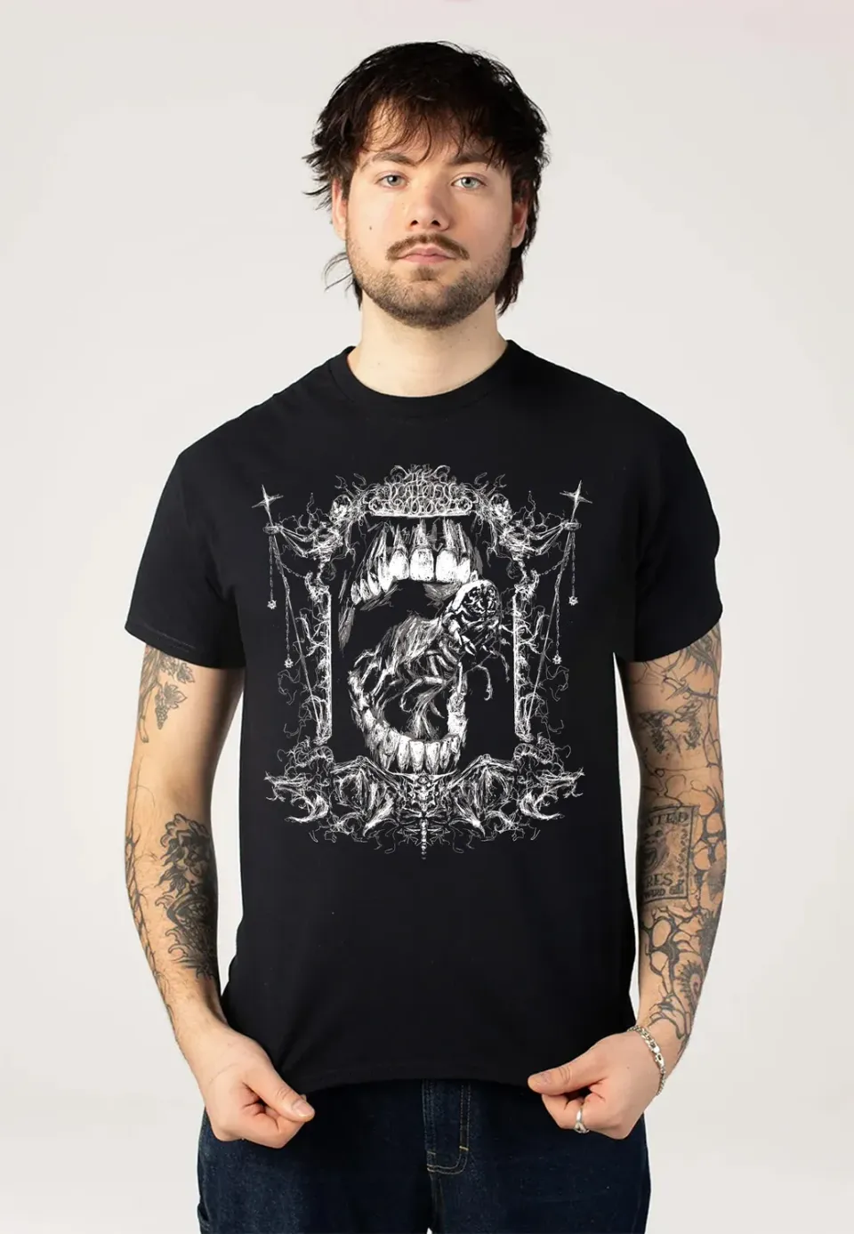Impericon Gigantic Parasite Tongue T-Shirt schwarz Metalcore