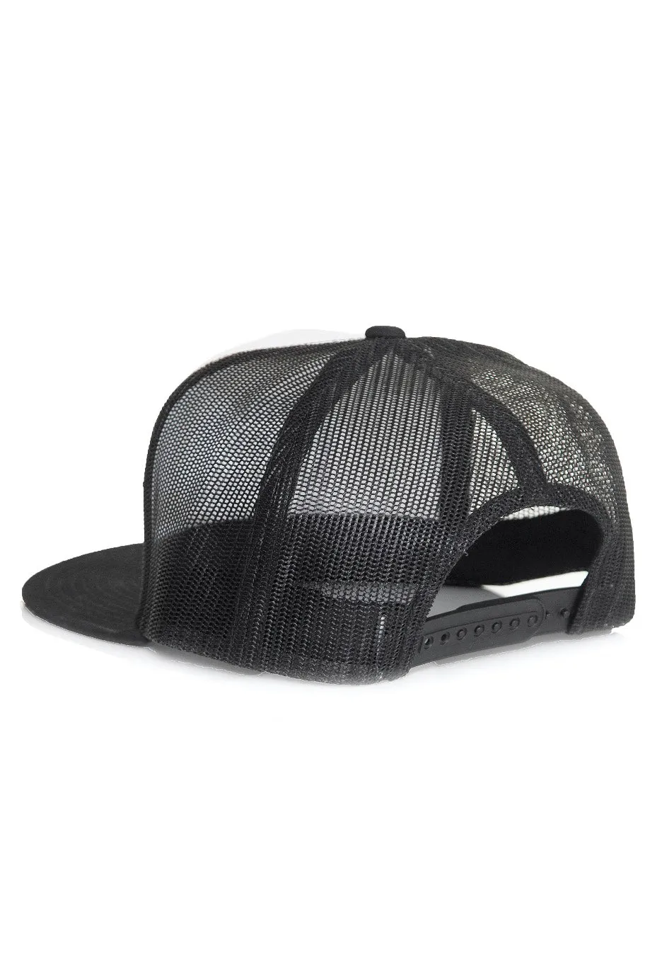 Impericon PRMB Black/White/Black Cap Trucker Schwarz