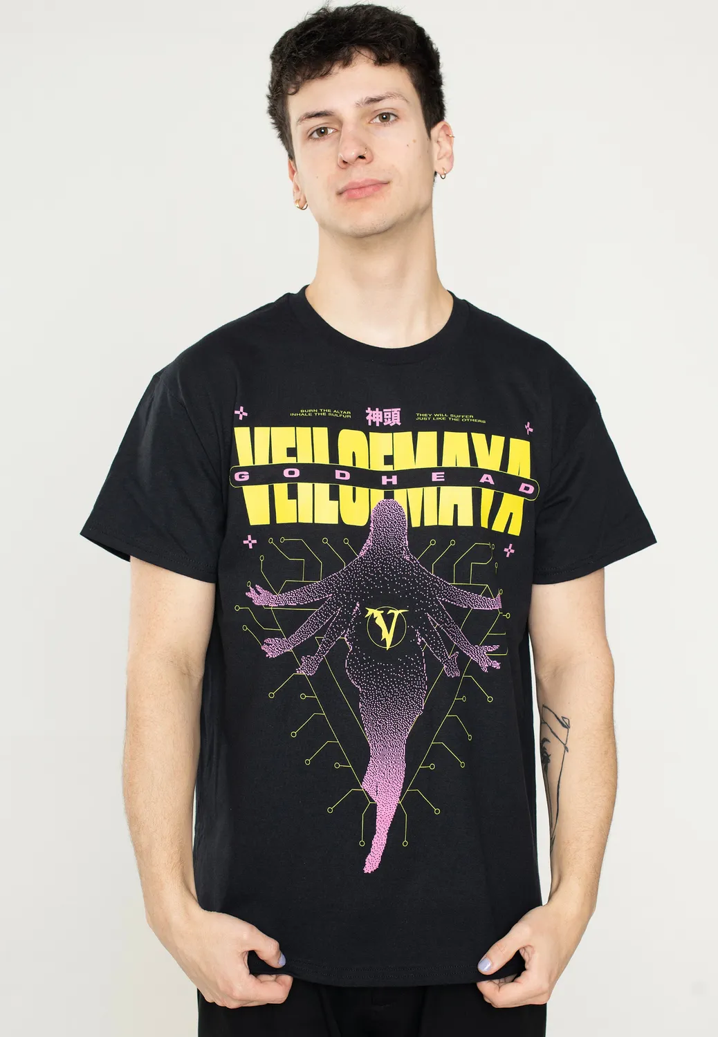 Impericon Hologram T-Shirt schwarz Unisex