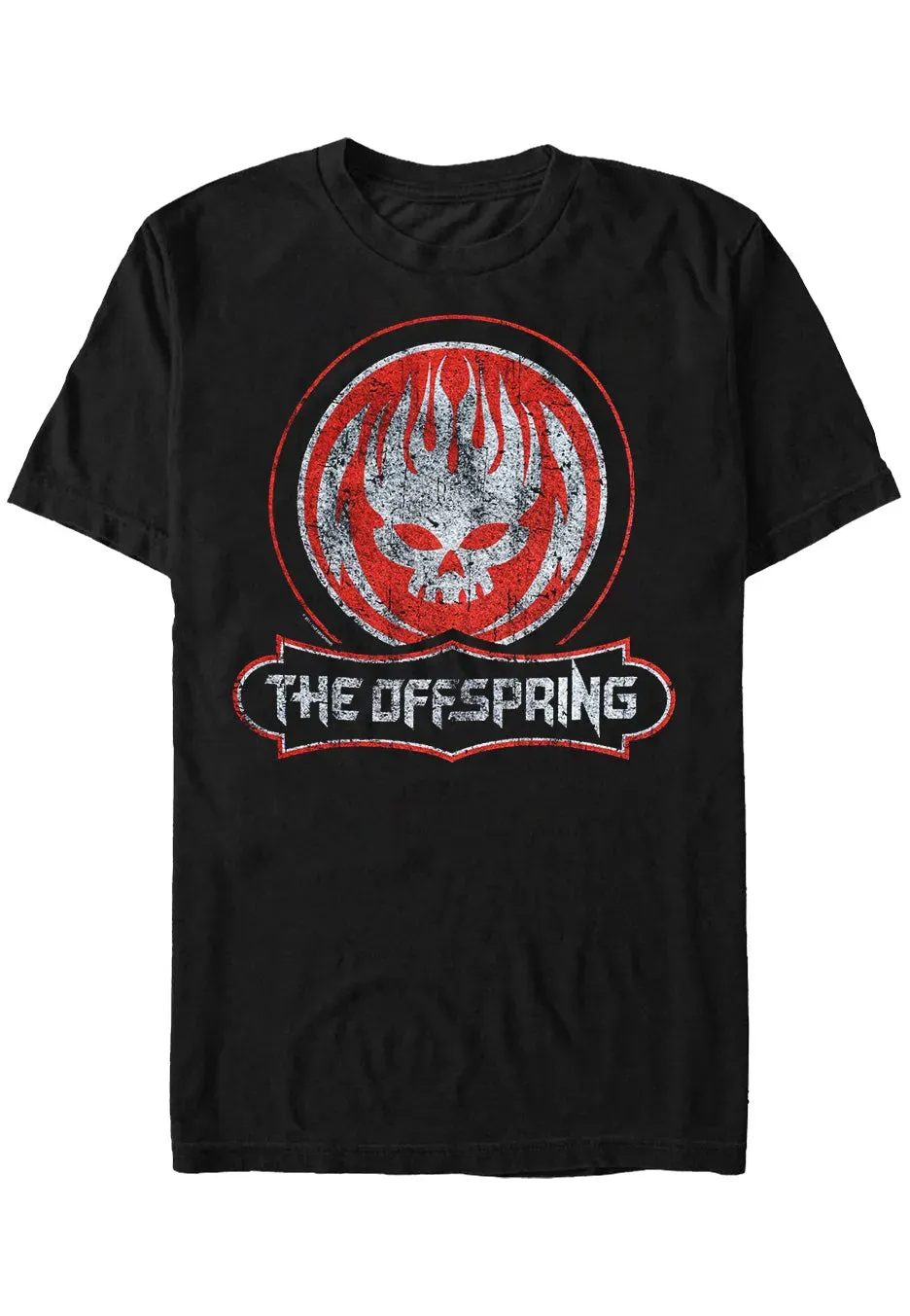 Impericon Distressed Skull T-Shirt schwarz Jersey S-XXL
