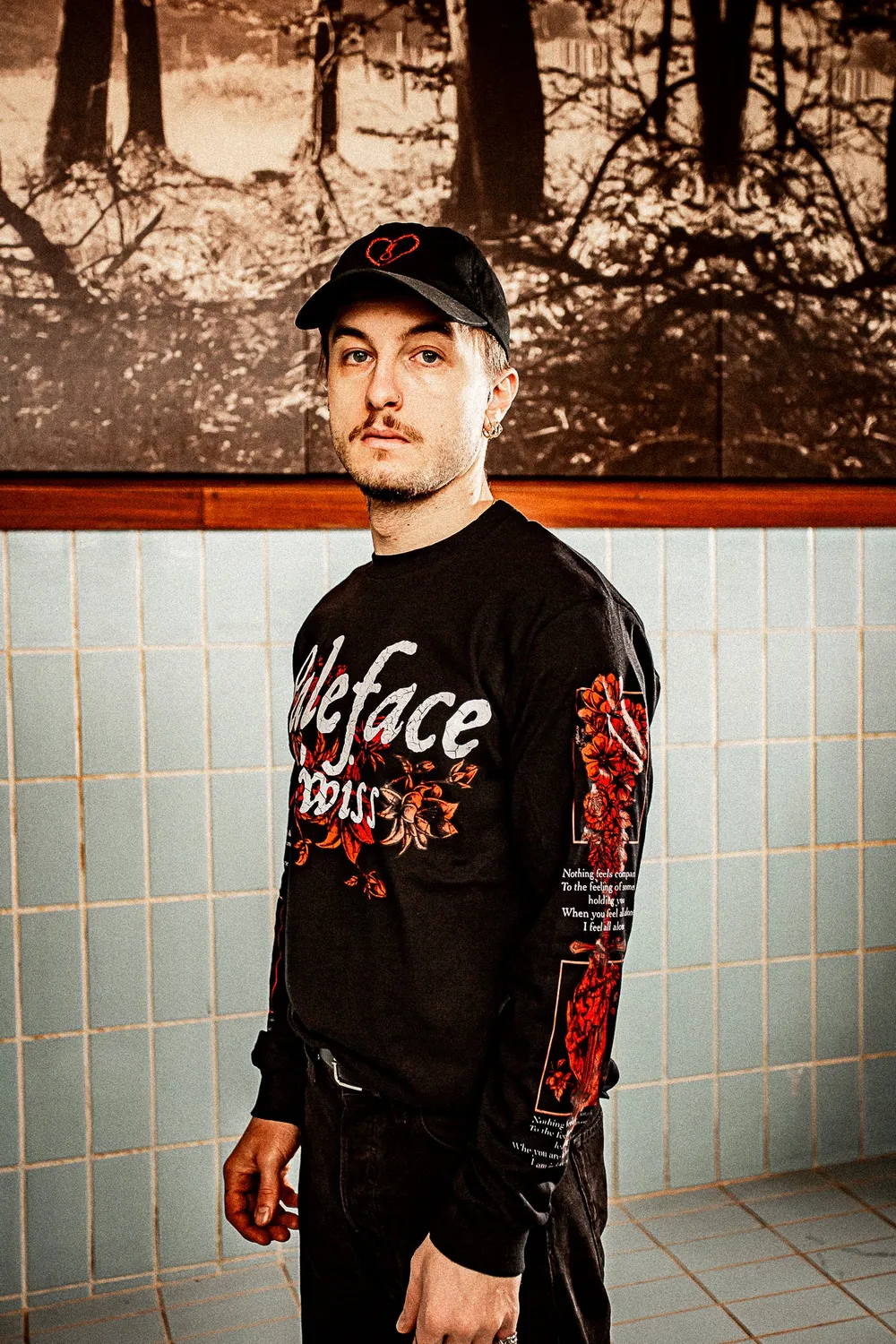 Paleface Swiss Everything is Fine Longsleeve schwarz-rot
