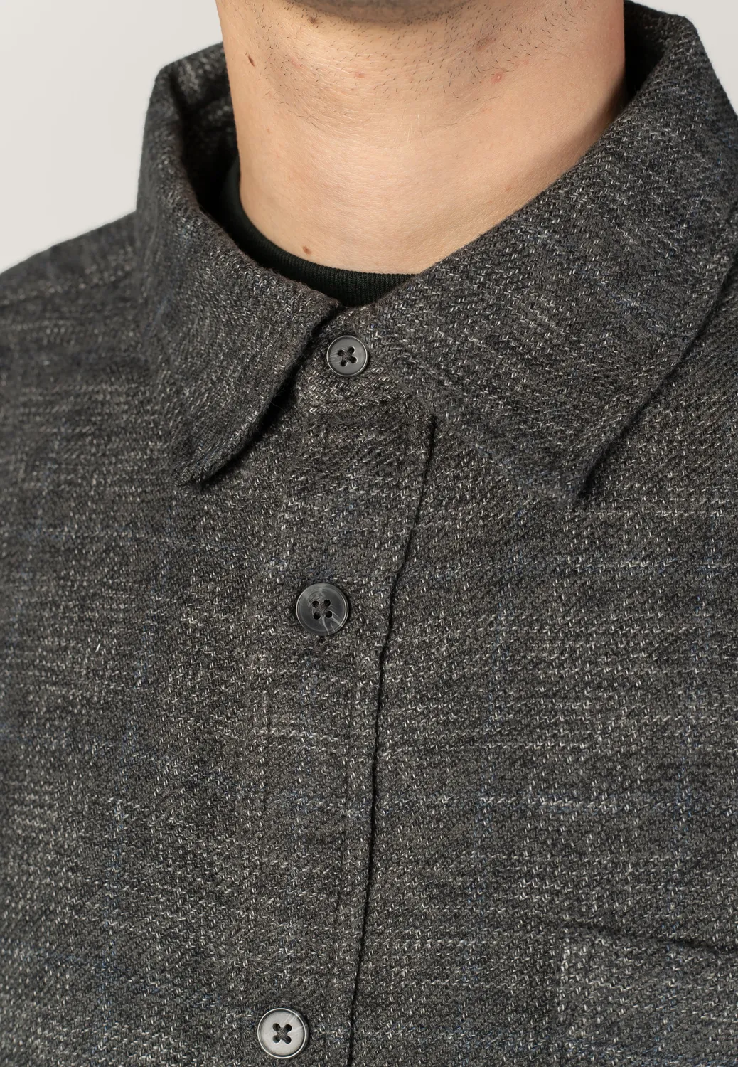 Impericon Bagley Check Black Hemd Karo schwarz