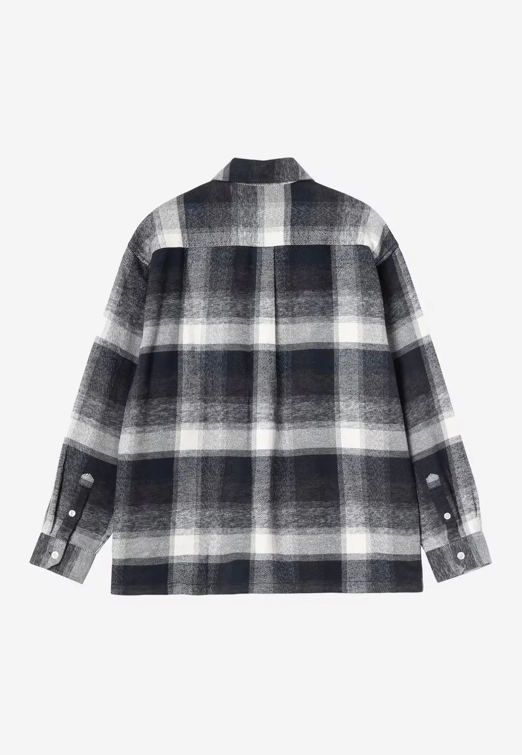 Impericon Esterson Check Hemd navy Baumwolle