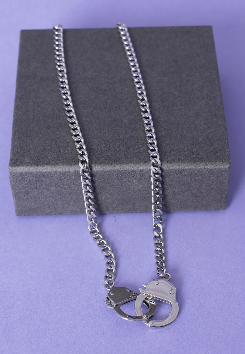 Impericon Chained And Locked Silver Kette Onesize Metall