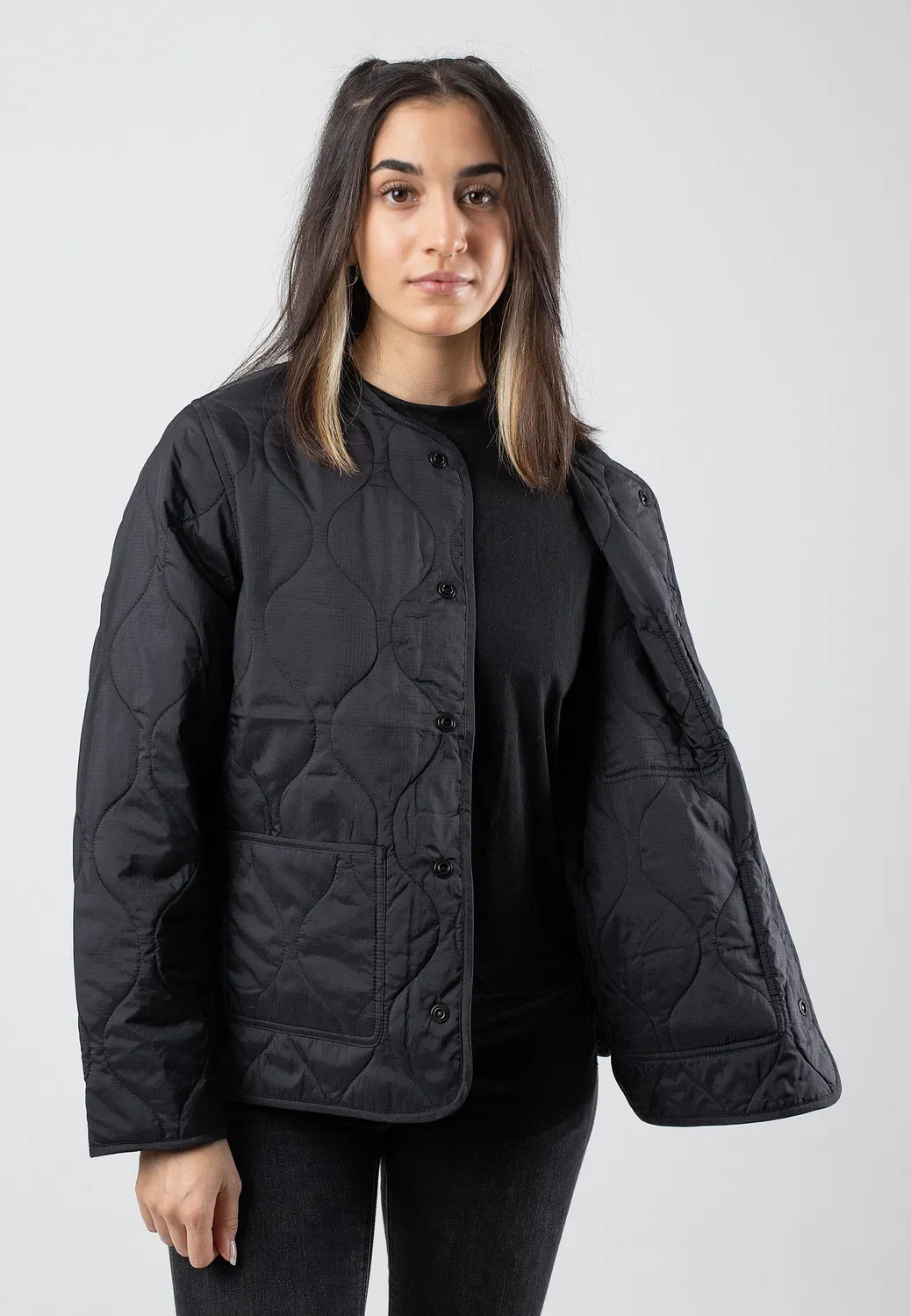 Impericon Skyler Liner Black Jacke Damen schwarz