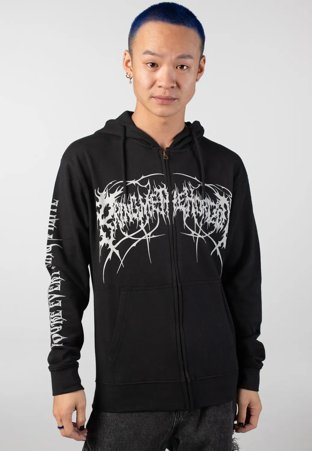 Impericon Metal Logo Genxsis Zipper schwarz S-XXL