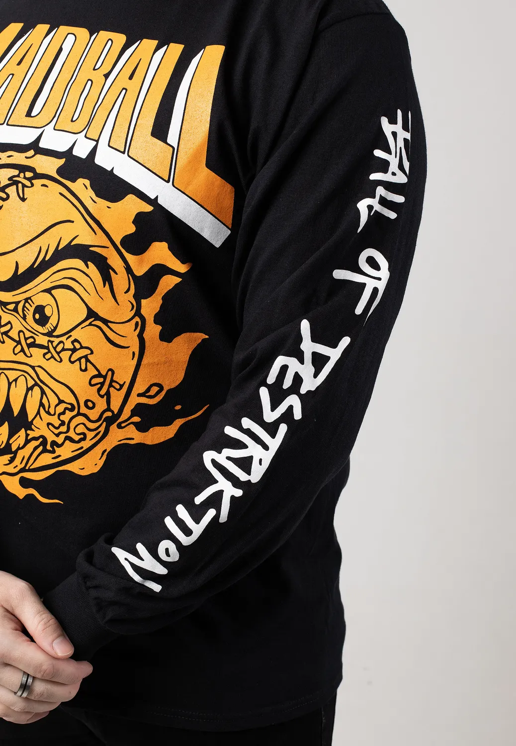 Impericon Ball Of Destruction Longsleeve schwarz Unisex