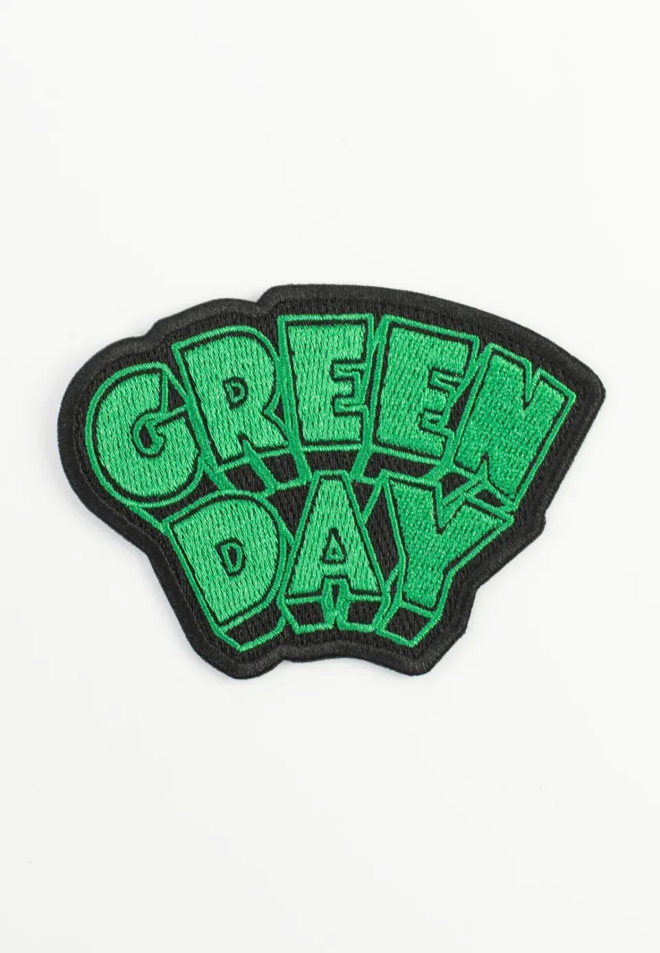 Green Day Dookie Logo Aufnäher Patch Schwarz Grün