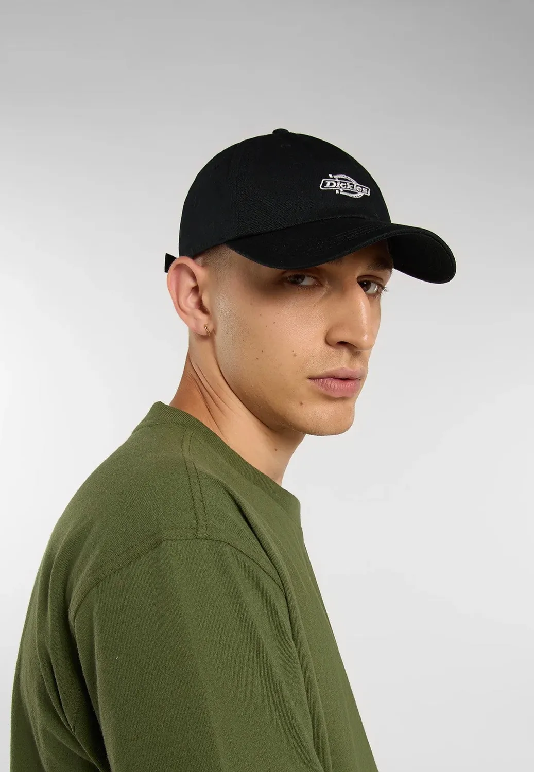 Impericon Essential Black Cap Schwarz Onesize Baumwolle Snapback