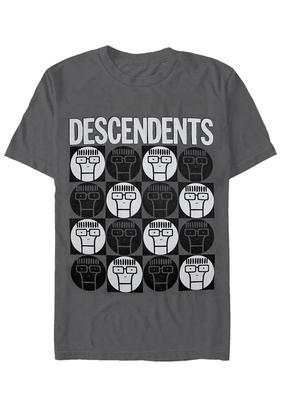 Impericon Milo Circles Dark Shadow T-Shirt grau