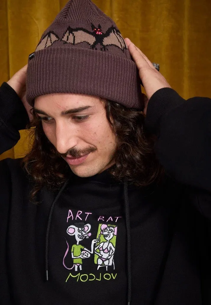 Impericon FA Ozzy Raisin Beanie Strickmütze Onesize Lila