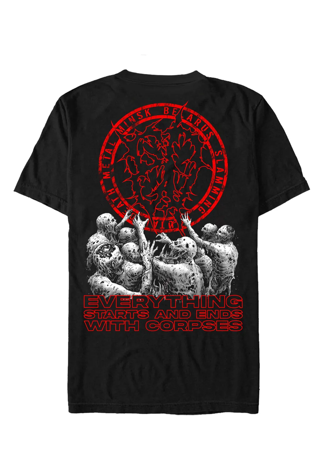 Annihilation Order Black T-Shirt S-3XL Death Metal