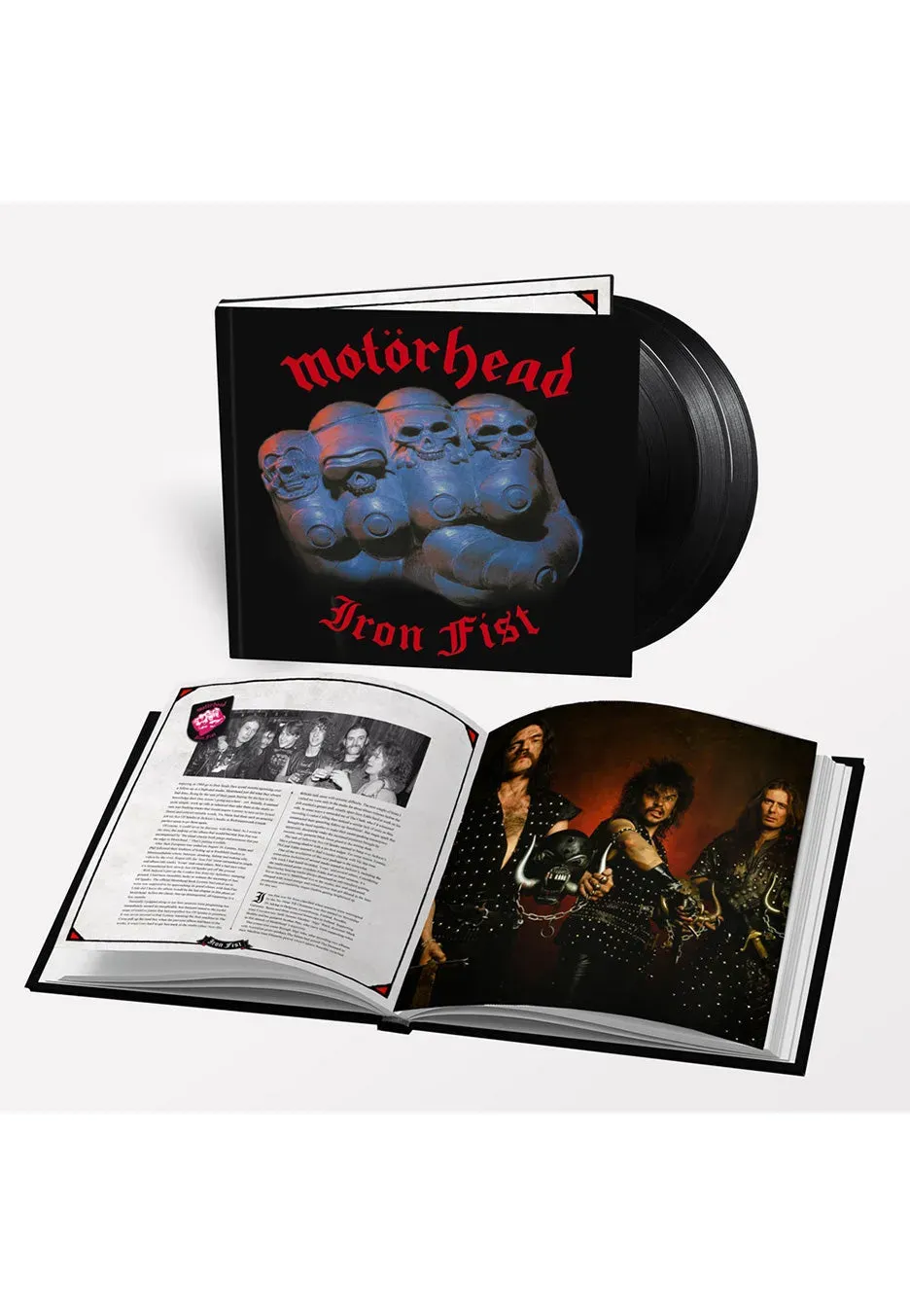 Motörhead Iron Fist 40th Anniversary 3x Vinyl