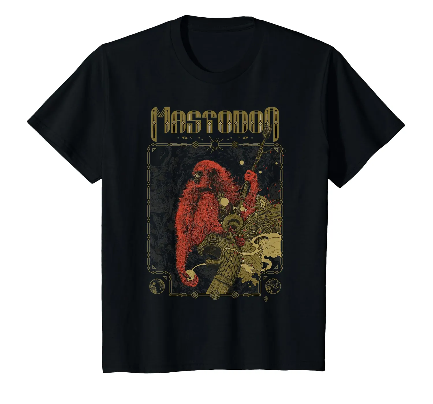 Mastodon Voyager T-Shirt Herren Schwarz