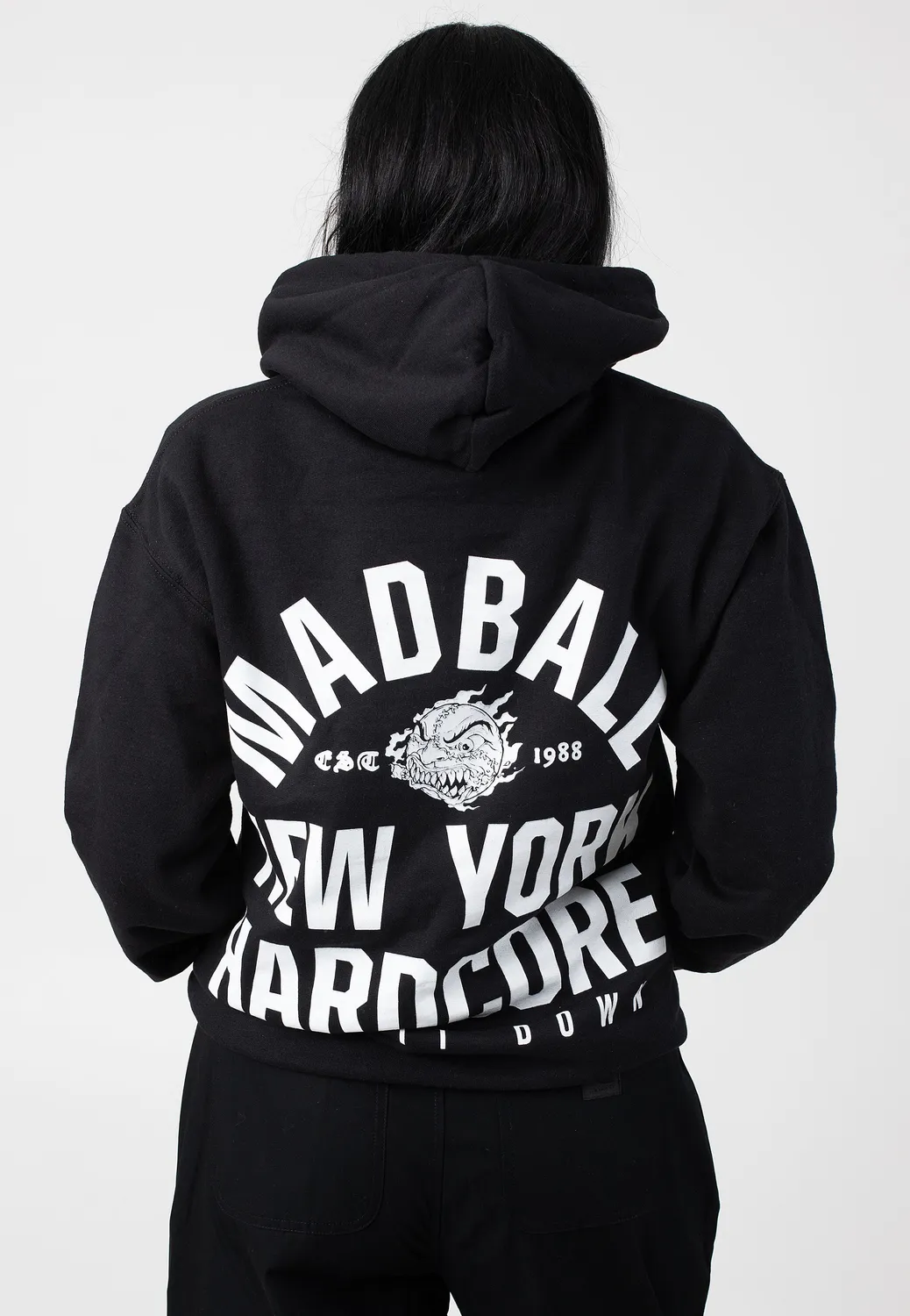 Impericon HID Hoodie schwarz Unisex Kapuze Hardcore
