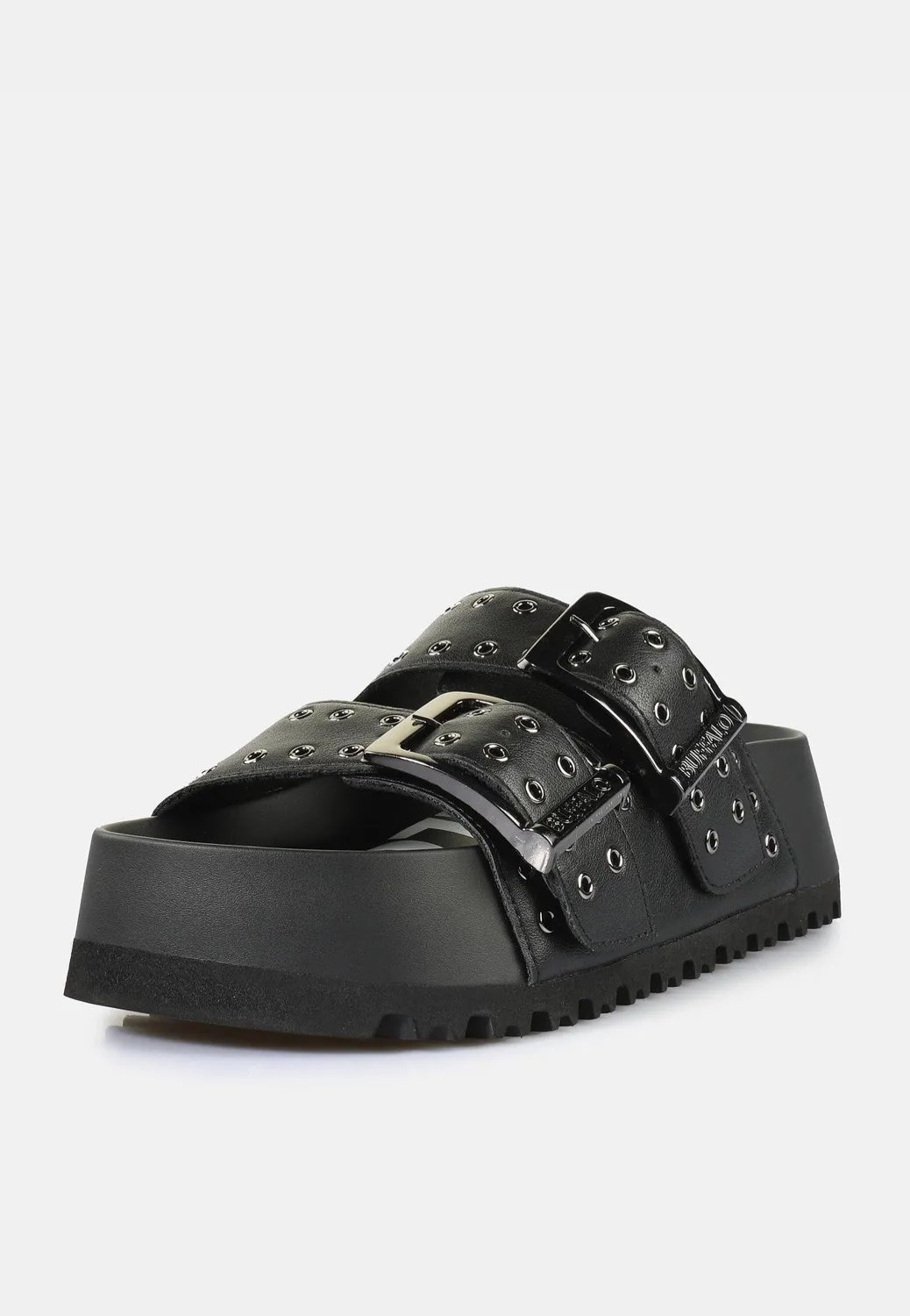 Impericon Jane Ari Riv Vegan Nappa Sandalen Schwarz vegan