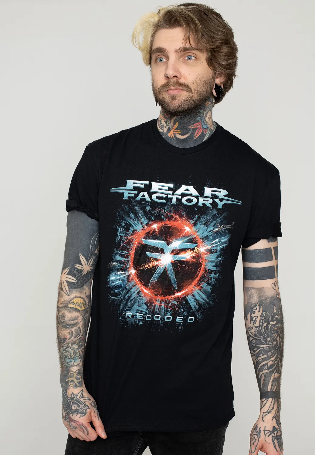 Impericon Recoded T-Shirt schwarz Tech Metal