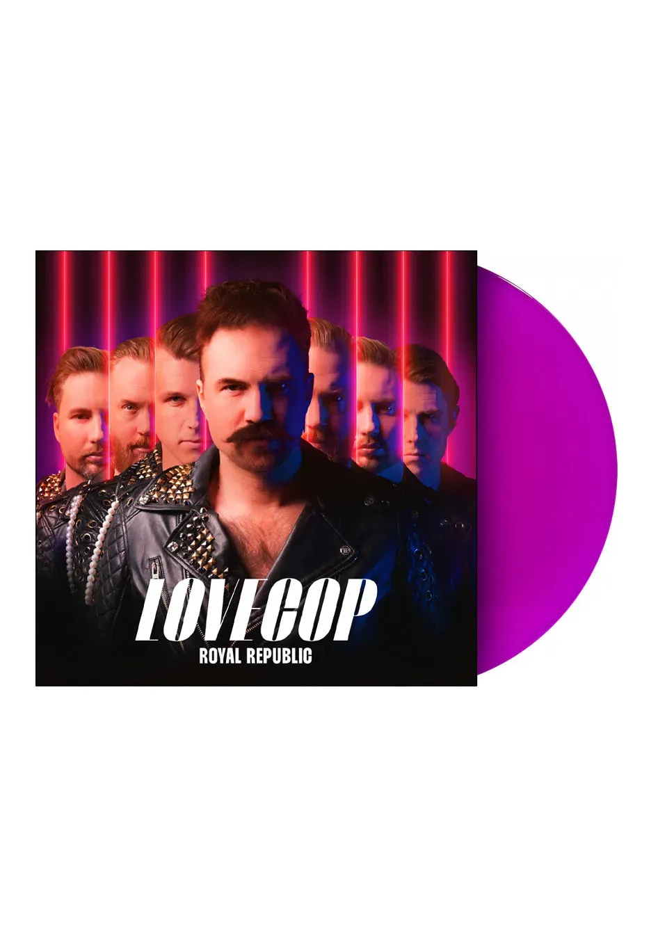 Royal Republic LoveCop Neon Violet Vinyl LP farbig