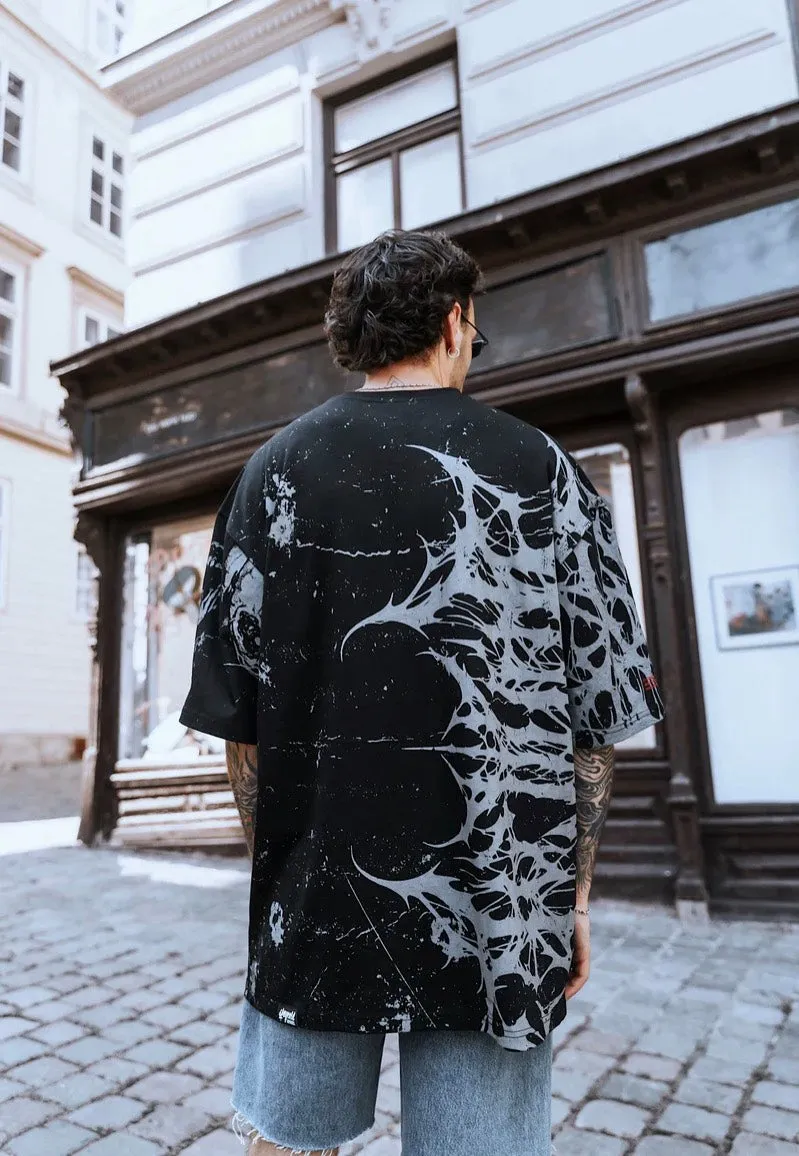 Impericon Grinfrost Oversized Black T-Shirt L schwarz