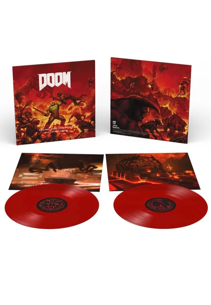 Impericon Original Game Soundtrack Mick Gordon Vinyl rot 2LP