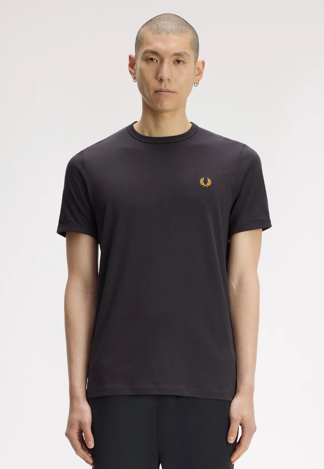 Impericon Ringer Anchor Grey T-Shirt Grau Jersey