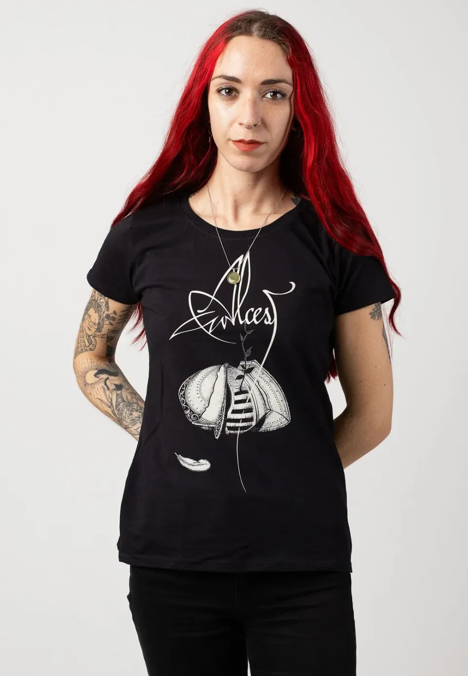 Helmet Girly T-Shirt schwarz Damen