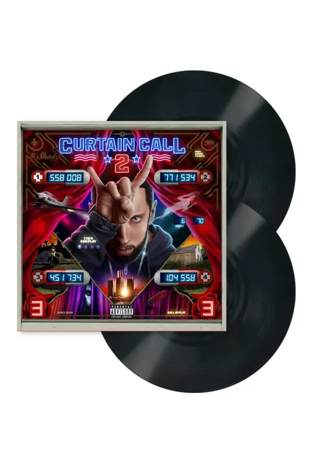 Eminem Curtain Call 2 2 Vinyl Doppel-LP Rap