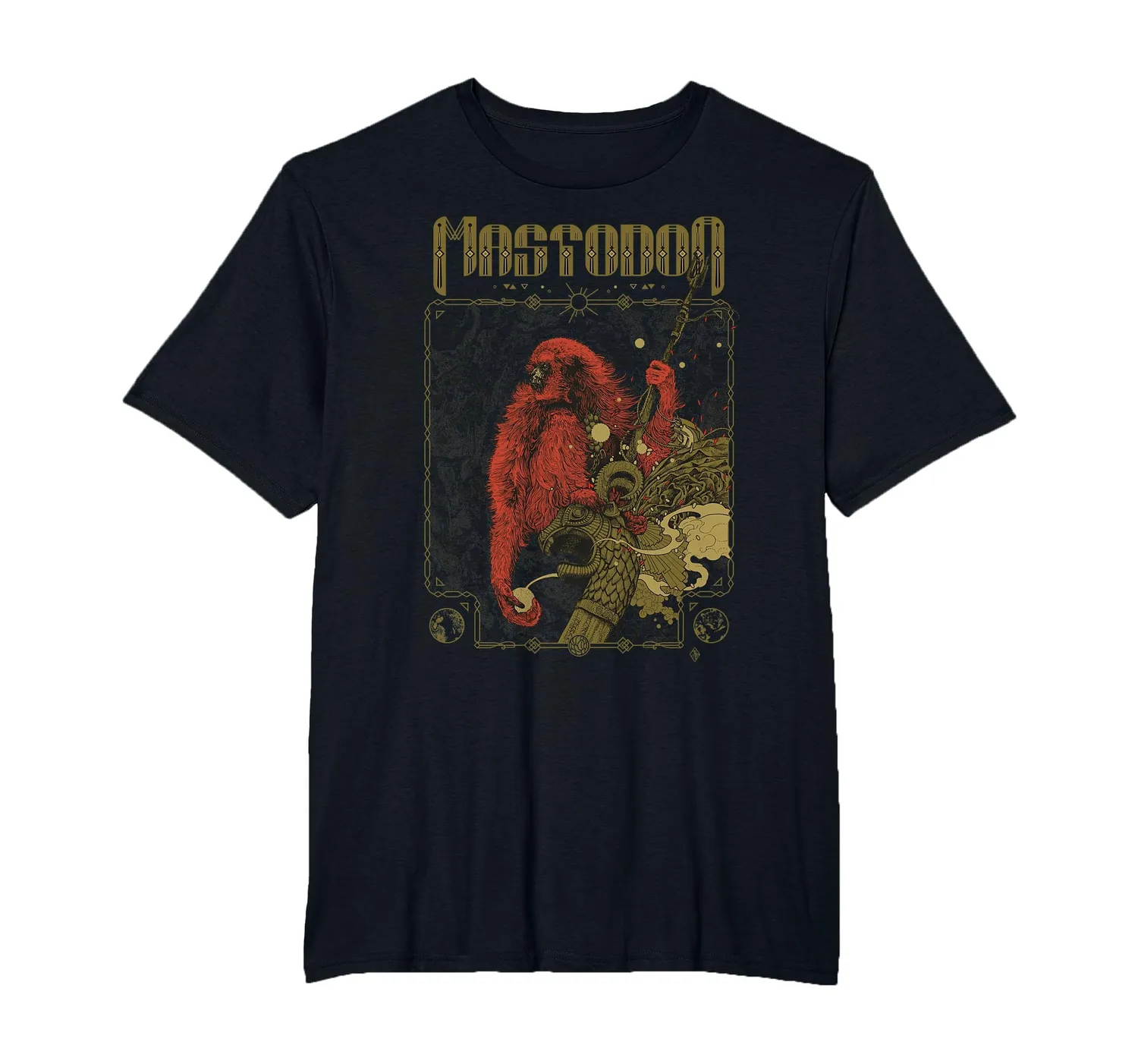 Mastodon Voyager T-Shirt Herren Schwarz