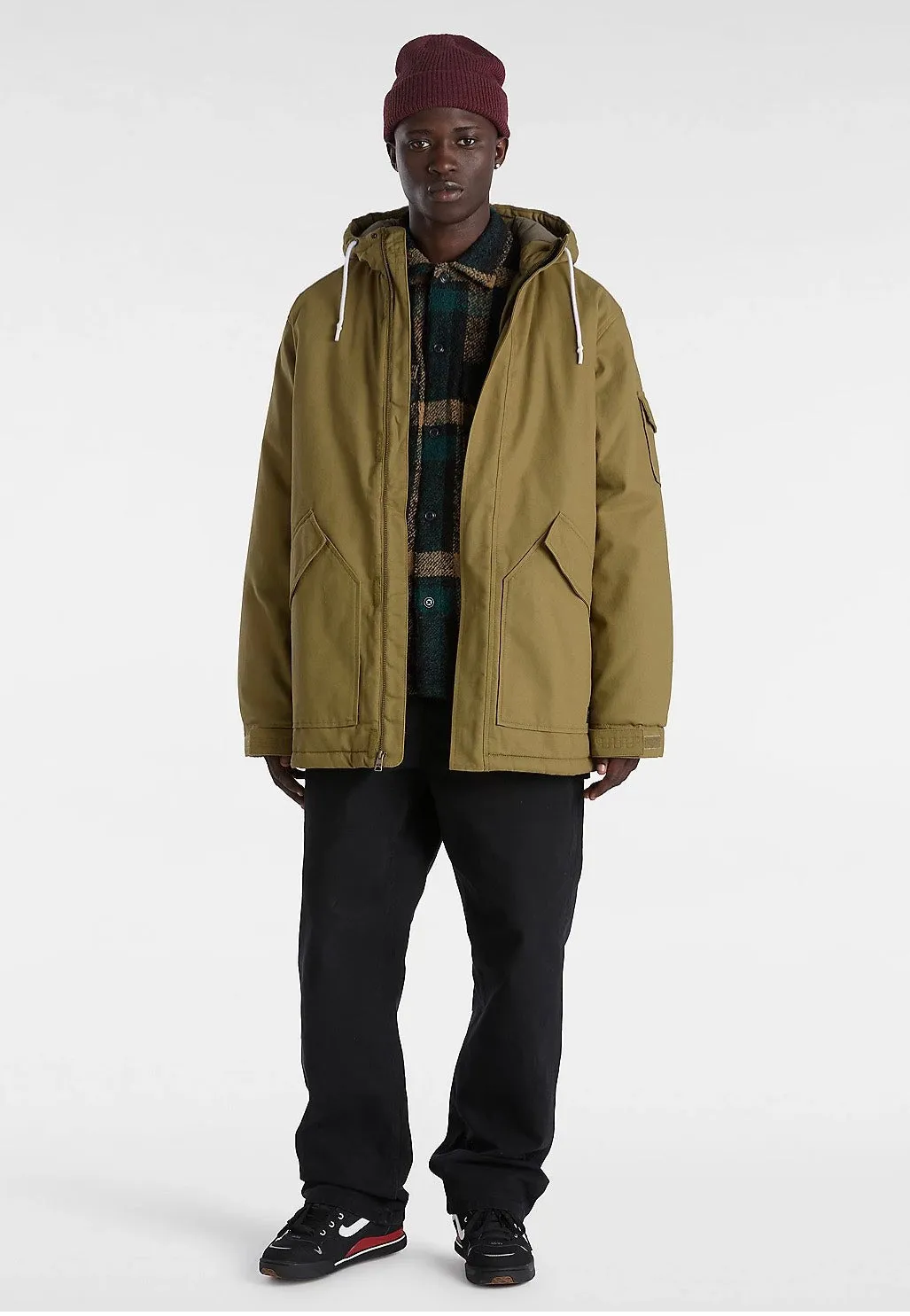 Impericon Henrique Gothic Jacke Olive Parka