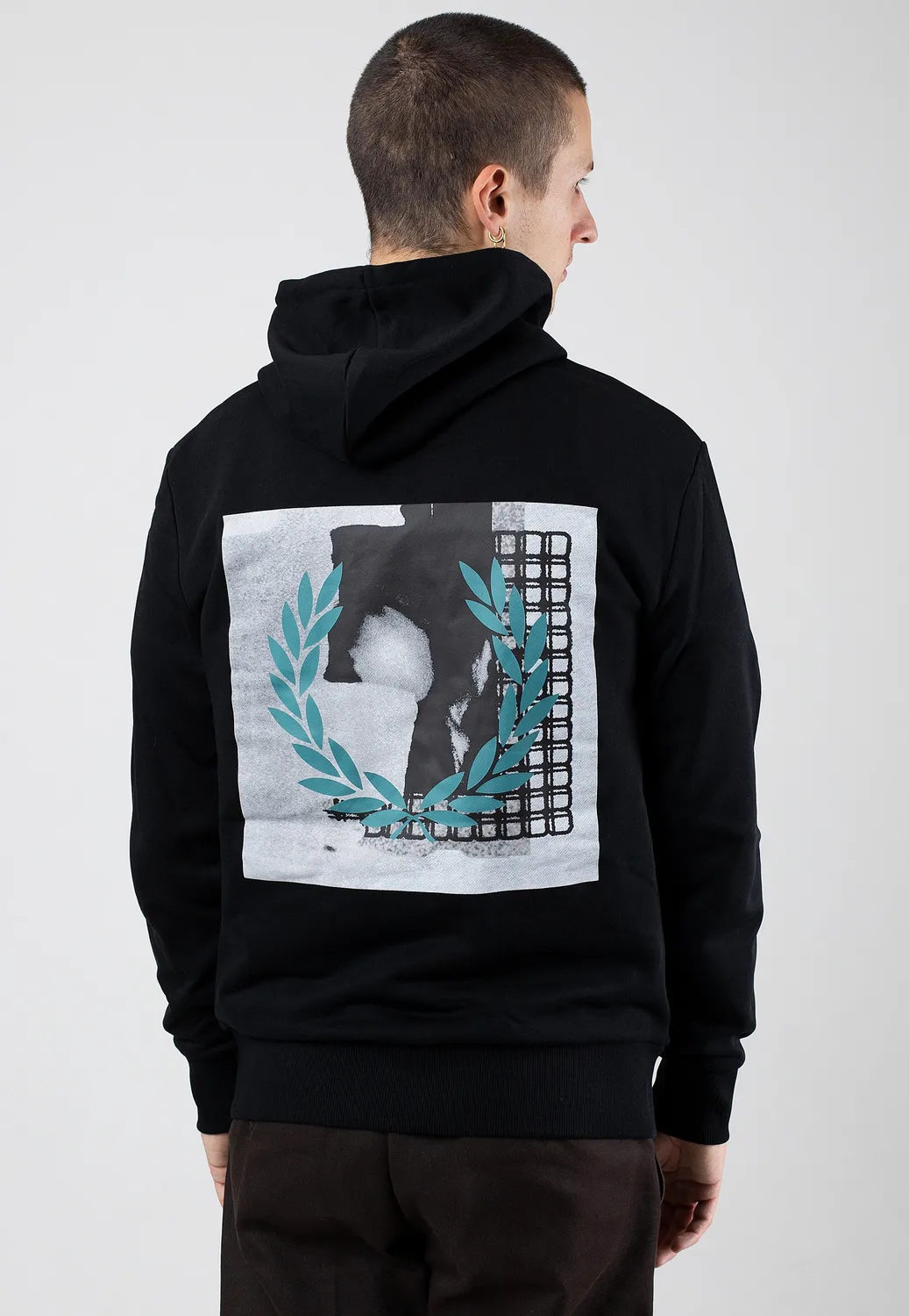 Impericon Rave Graphic Black Hoodie Gr. M schwarz