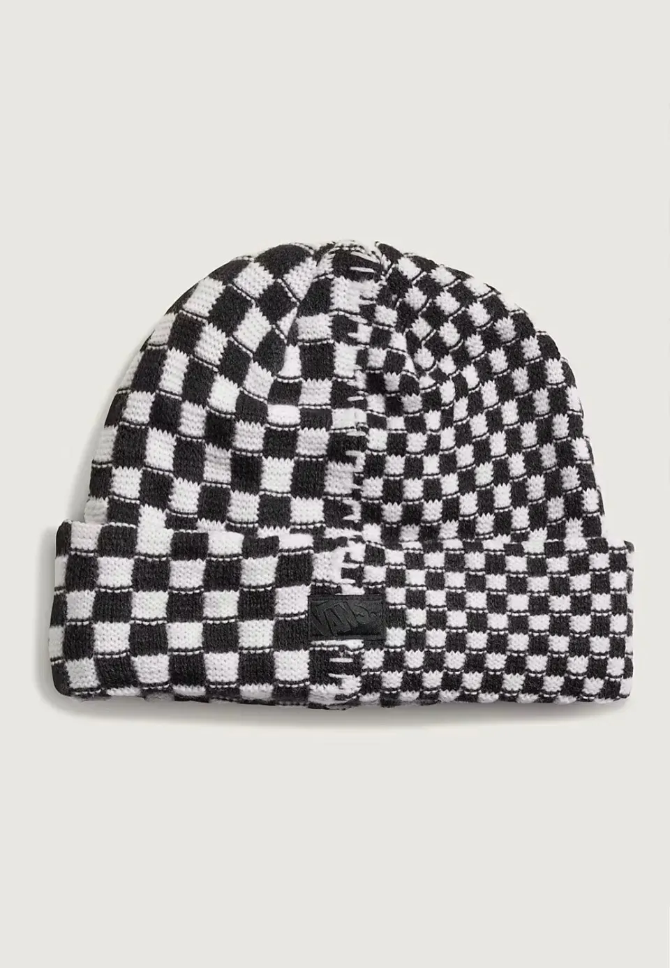 Impericon Two Check Black/White Beanie Onesize Neuheit