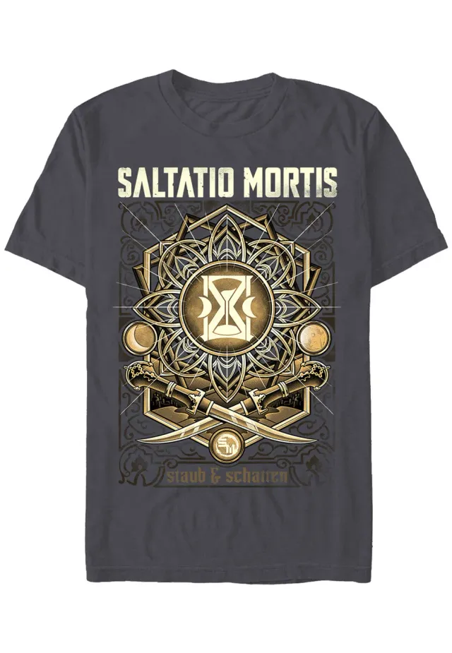 Impericon Sanduhr Mouse Grey T-Shirt Grau Kurzarm