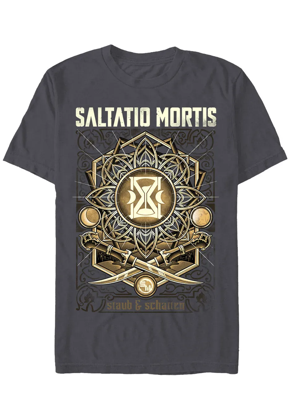Impericon Sanduhr Mouse Grey T-Shirt Grau Kurzarm